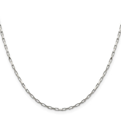 Sterlingsilber 1.65mm Länglich Venezianer Halskette