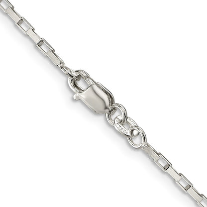 Sterlingsilber 1.65mm Länglich Venezianer Halskette