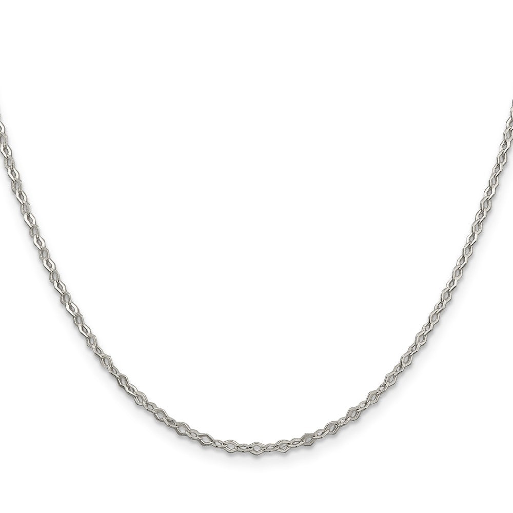 Sterlingsilber 2.25mm Fantasie Erbs Halskette