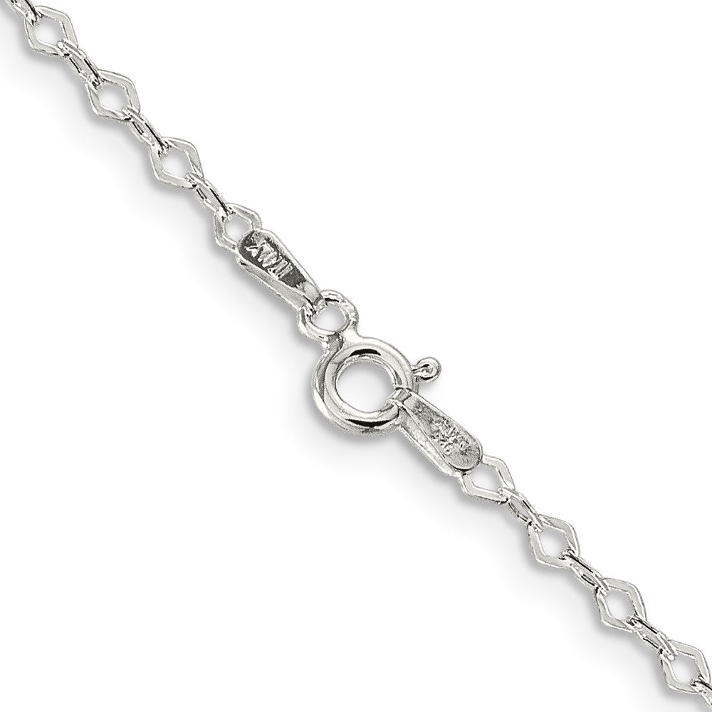 Sterlingsilber 2.25mm Fantasie Erbs Halskette