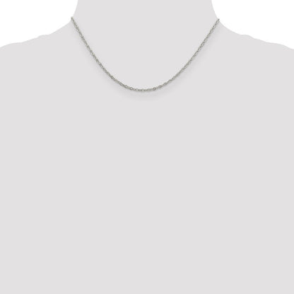 Sterlingsilber 2.25mm Fantasie Erbs Halskette