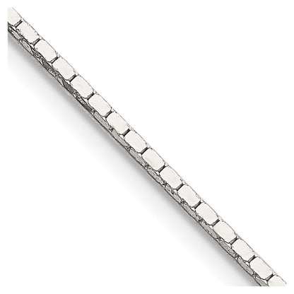 Sterlingsilber 1mm Mirror Venezianer Halskette