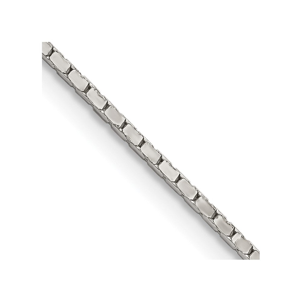Sterlingsilber 1.25mm Mirror Venezianer Halskette