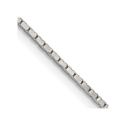 Sterlingsilber 1.25mm Mirror Venezianer Halskette