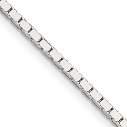 Sterlingsilber 1.5mm Mirror Venezianer Halskette