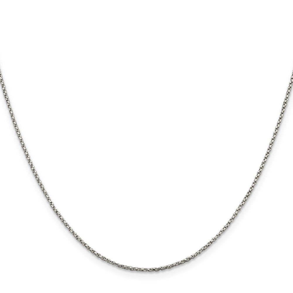 Sterlingsilber 1.25mm Gedreht Venezianer Halskette