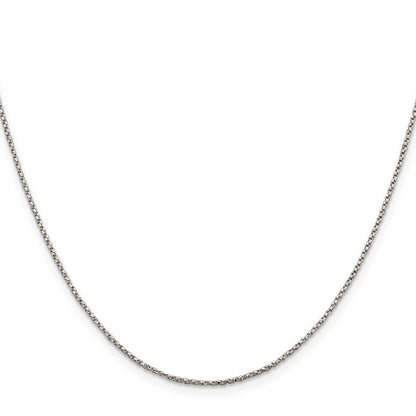 Sterlingsilber 1.25mm Gedreht Venezianer Halskette