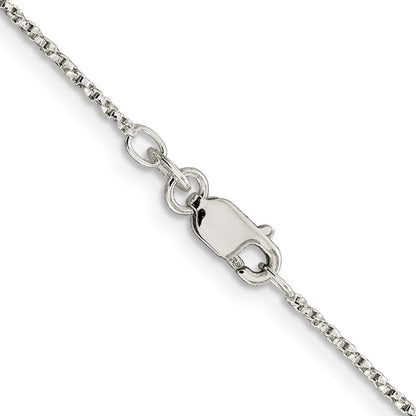Sterlingsilber 1.25mm Gedreht Venezianer Halskette