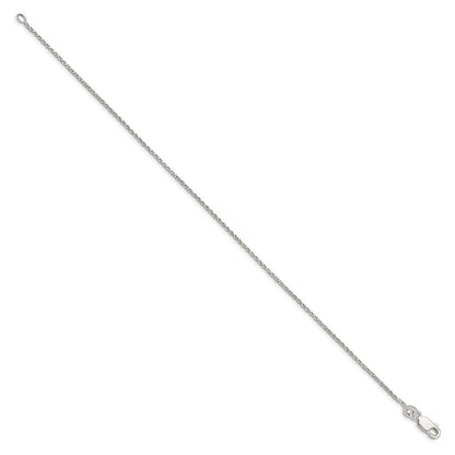Sterlingsilber 1.25mm Gedreht Venezianer Kette Fußkettchen