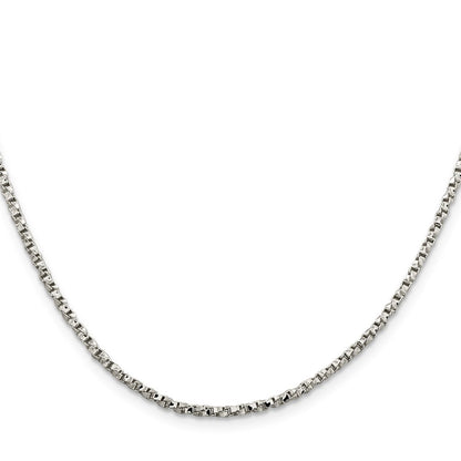 Sterlingsilber 2.25mm Gedreht Venezianer Halskette