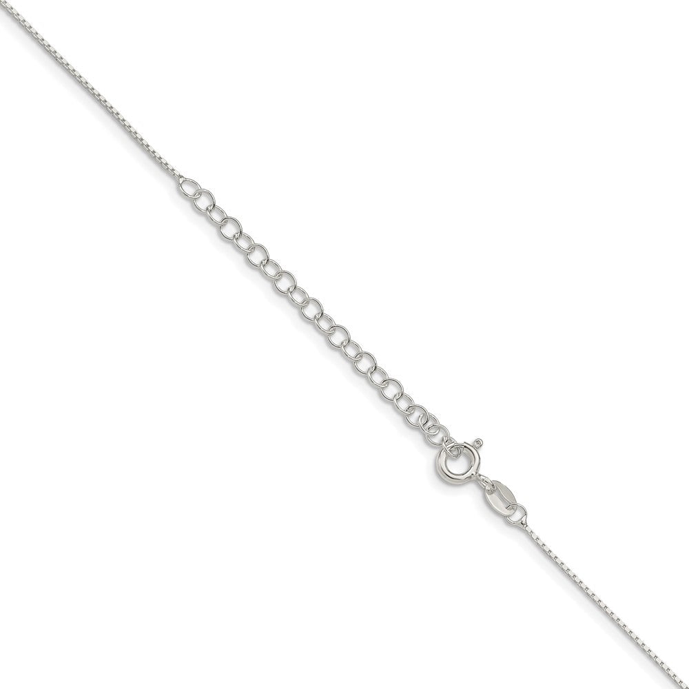 18 Zoll Sterlingsilber.6mm Mirror Venezianer Kette mit 2 Zoll Verlängerung.
