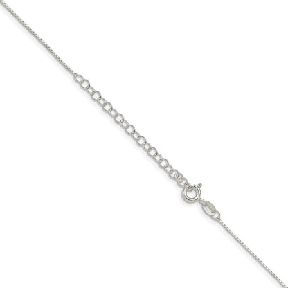 18 Zoll Sterlingsilber.6mm Mirror Venezianer Kette mit 2 Zoll Verlängerung.