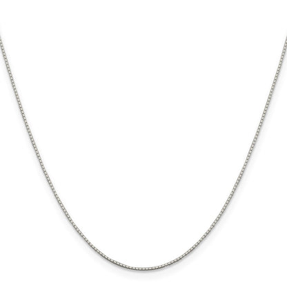 Sterlingsilber Rhodiniert.6mm Mirror Venezianer Halskette