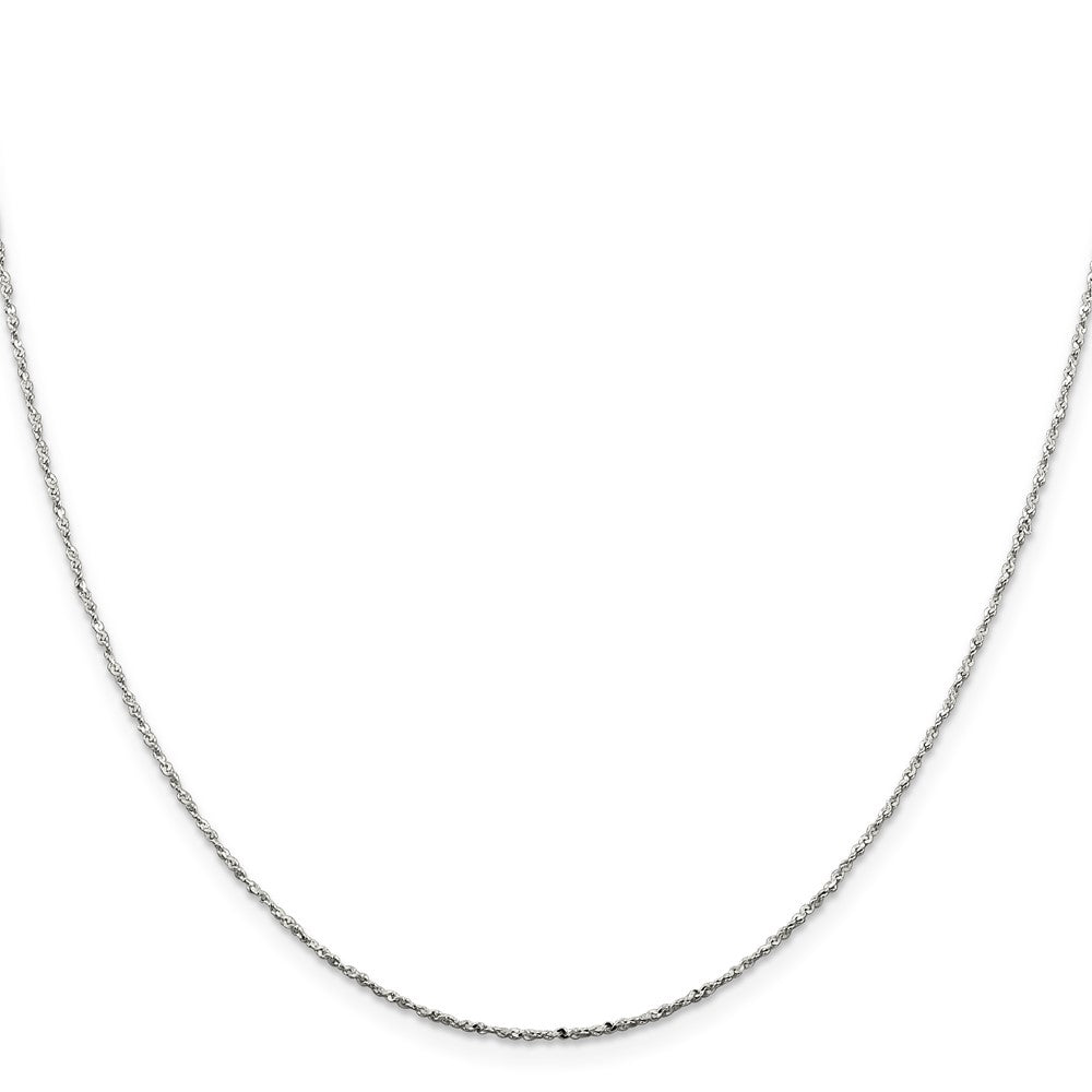 Sterlingsilber 1mm Gedreht Serpentine Halskette