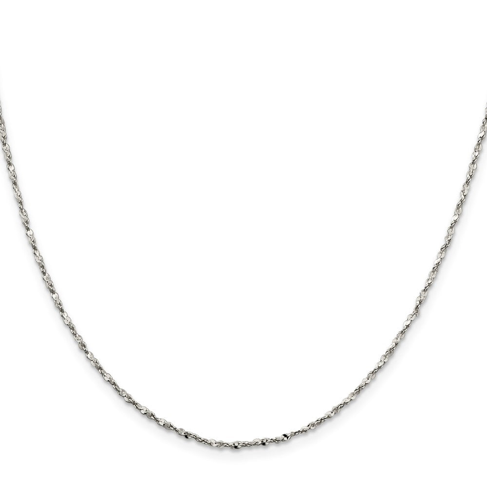 Sterlingsilber 1.6mm Gedreht Serpentine Halskette