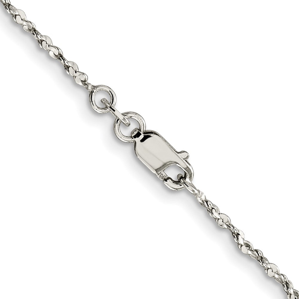 Sterlingsilber 1.6mm Gedreht Serpentine Halskette