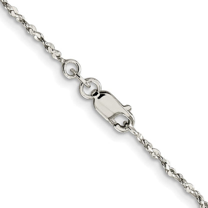 Sterlingsilber 1.6mm Gedreht Serpentine Halskette