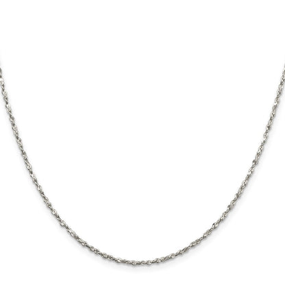 Sterlingsilber 1.8mm Gedreht Serpentine Halskette
