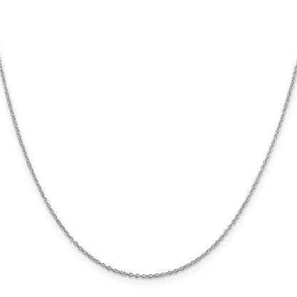Sterlingsilber 1.10mm Forzantina Ankerkette Halskette