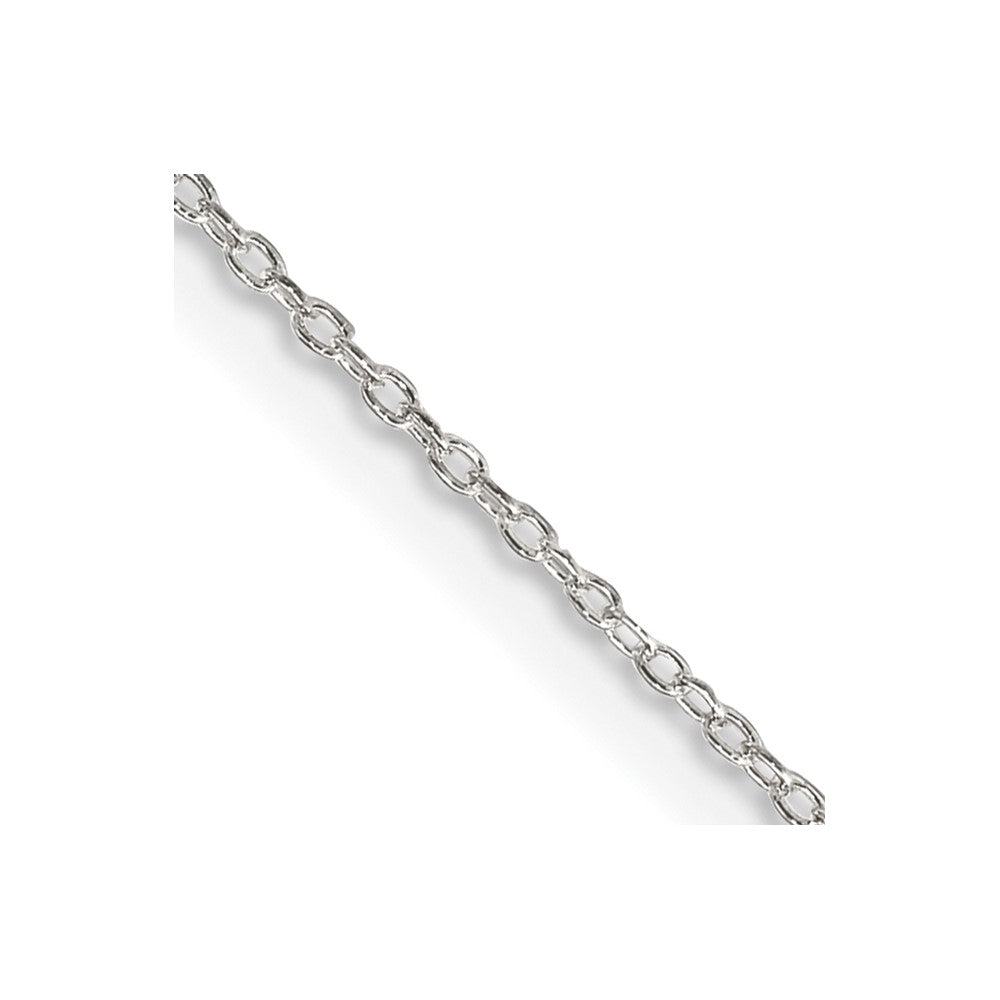 Sterlingsilber 1.10mm Forzantina Ankerkette Halskette