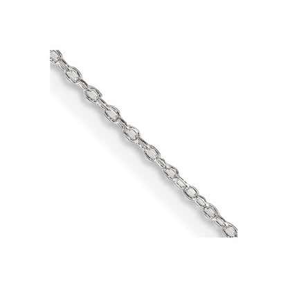 Sterlingsilber 1.10mm Forzantina Ankerkette Halskette