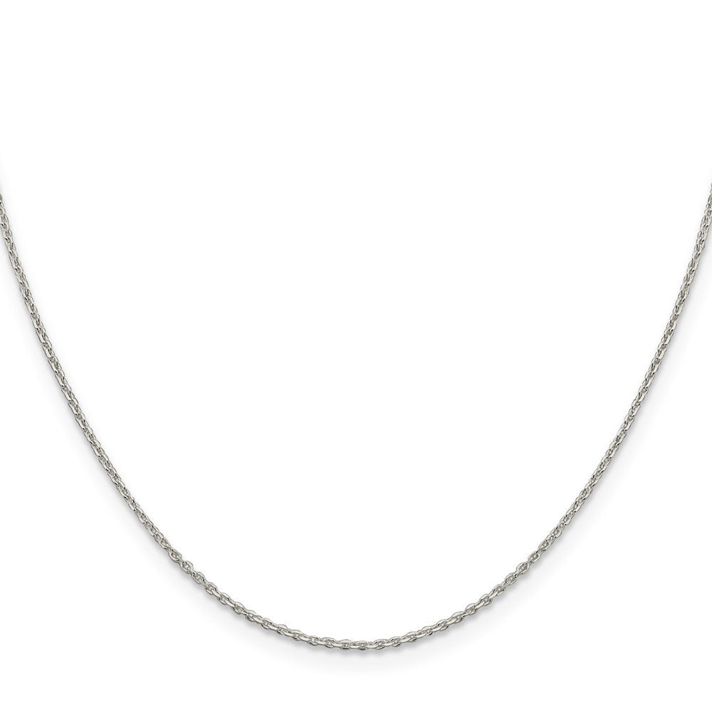Sterlingsilber 1.25mm Diamantiert Forzantina Ankerkette Halskette