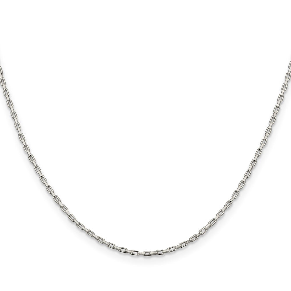 Sterlingsilber 1.3mm Länglich Venezianer Halskette