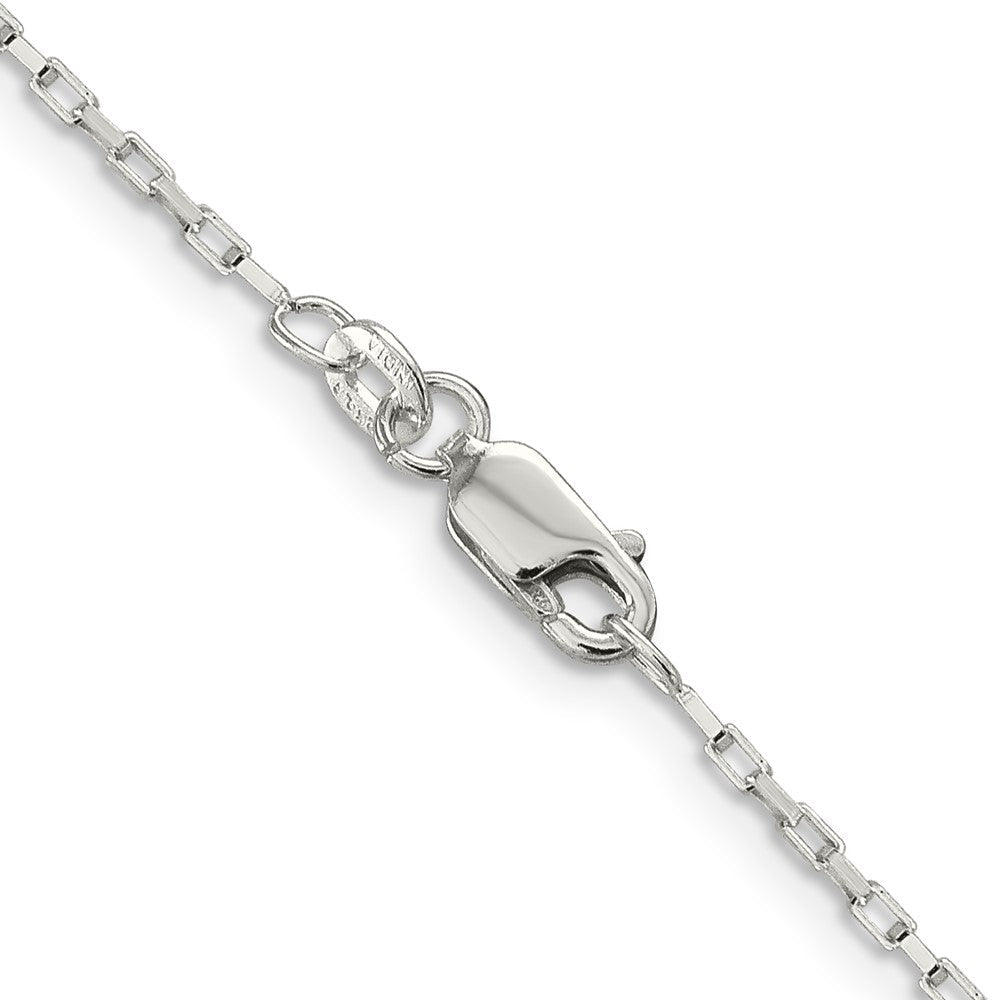 Sterlingsilber 1.3mm Länglich Venezianer Halskette