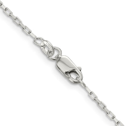Sterlingsilber 1.3mm Länglich Venezianer Halskette