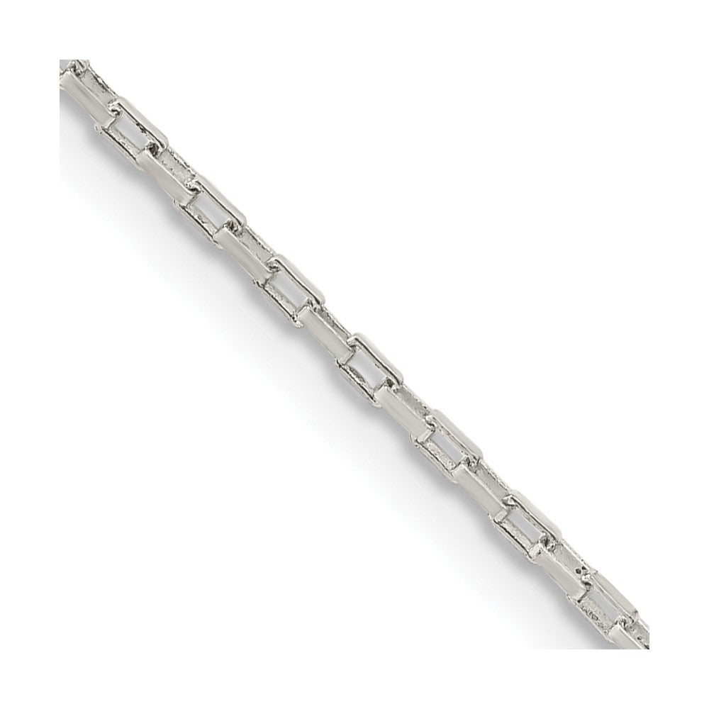 Sterlingsilber 1.3mm Länglich Venezianer Halskette