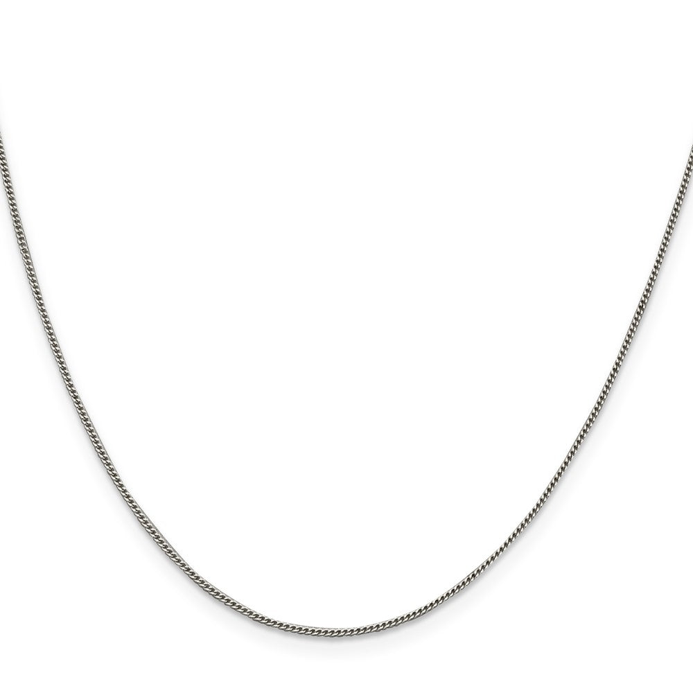 Sterlingsilber 1mm Panzer Halskette
