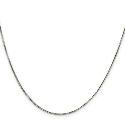 Sterlingsilber 1mm Panzer Halskette