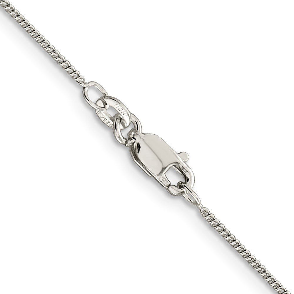Sterlingsilber 1mm Panzer Halskette