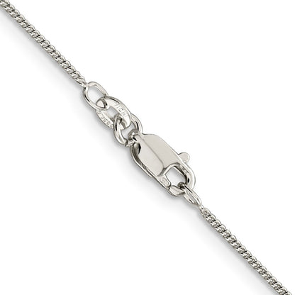 Sterlingsilber 1mm Panzer Halskette