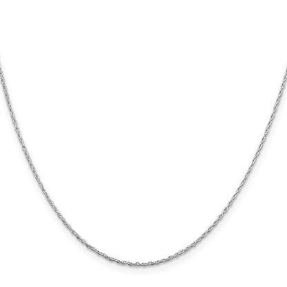 Sterlingsilber Rhodiniert 1.25mm Loose Kordel Halskette