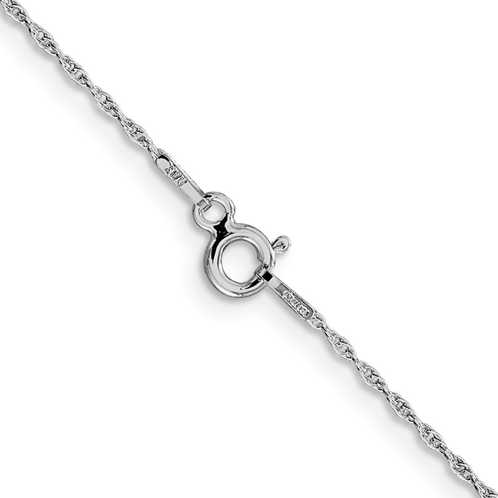 Sterlingsilber Rhodiniert 1.25mm Loose Kordel Halskette