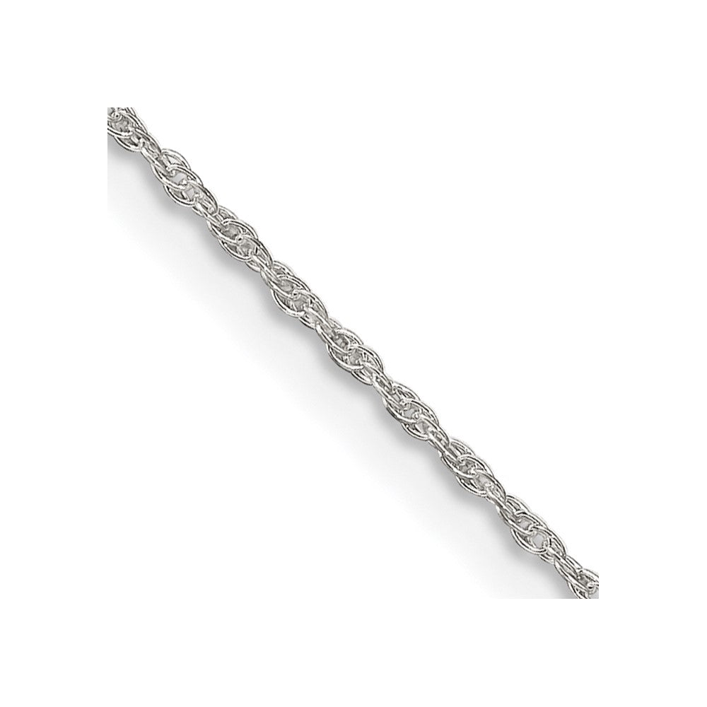 Sterlingsilber 1.25mm Loose Kordel Kette mit 2 Zoll Verlängerung. Halskette