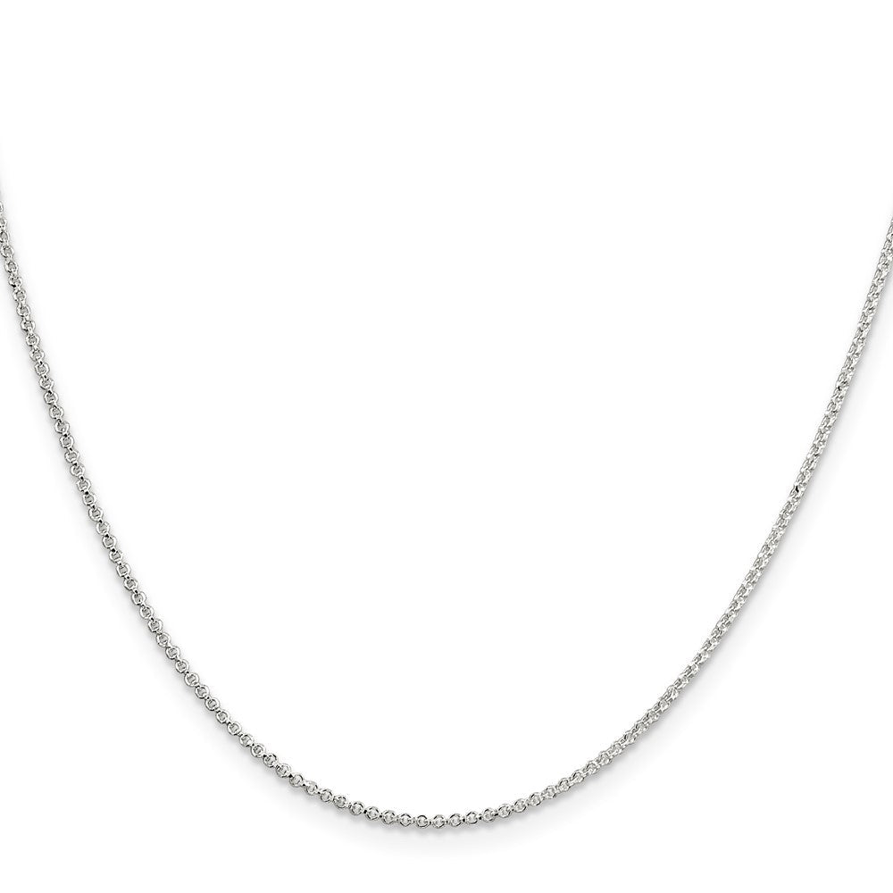 Sterlingsilber 1.4mm Diamantiert Erbs Halskette
