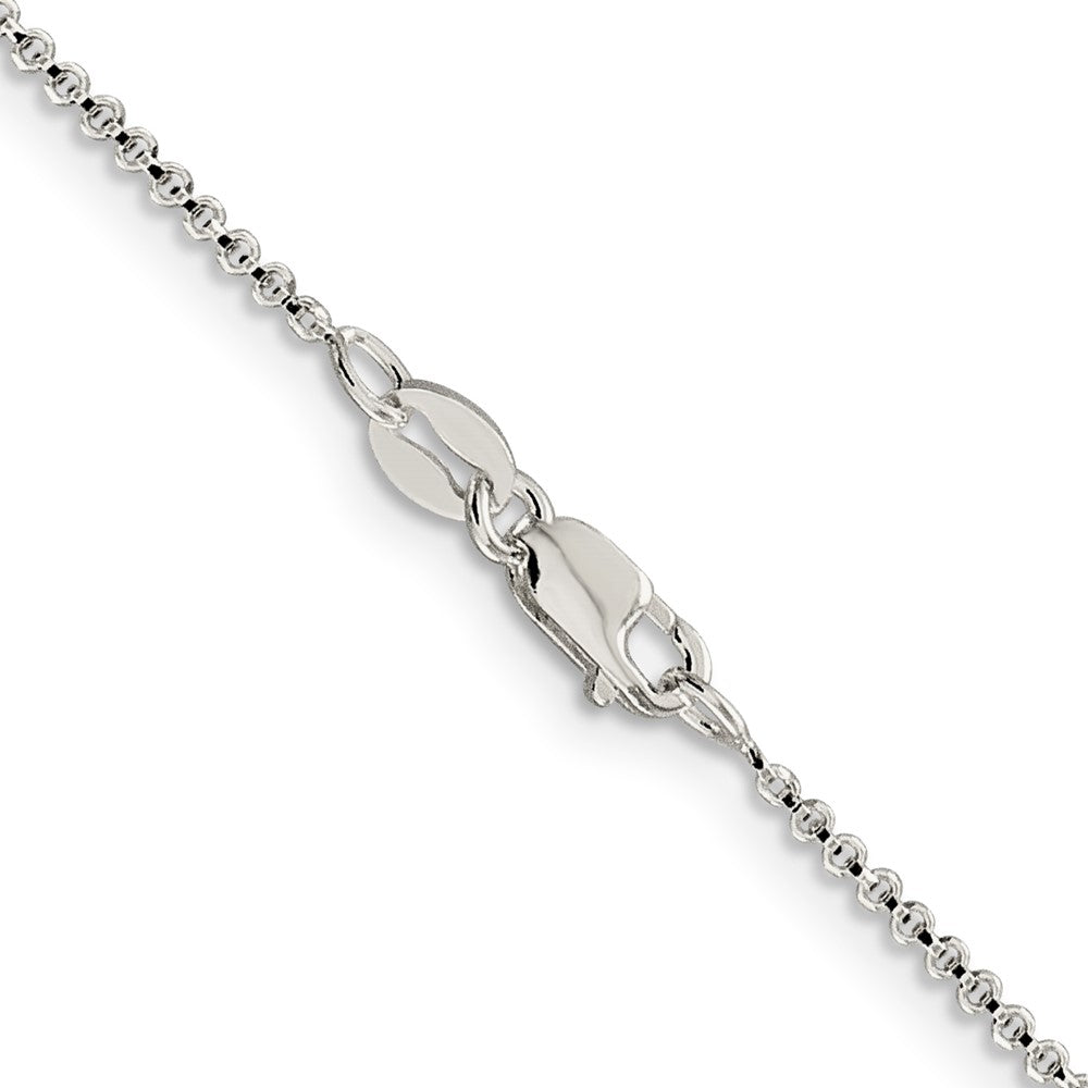 Sterlingsilber 1.4mm Diamantiert Erbs Halskette