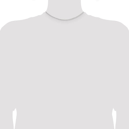 Sterlingsilber 1.4mm Diamantiert Erbs Halskette