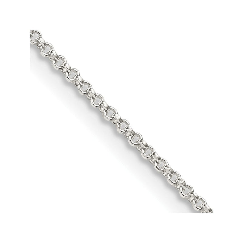 Sterlingsilber 1.4mm Diamantiert Erbs Halskette
