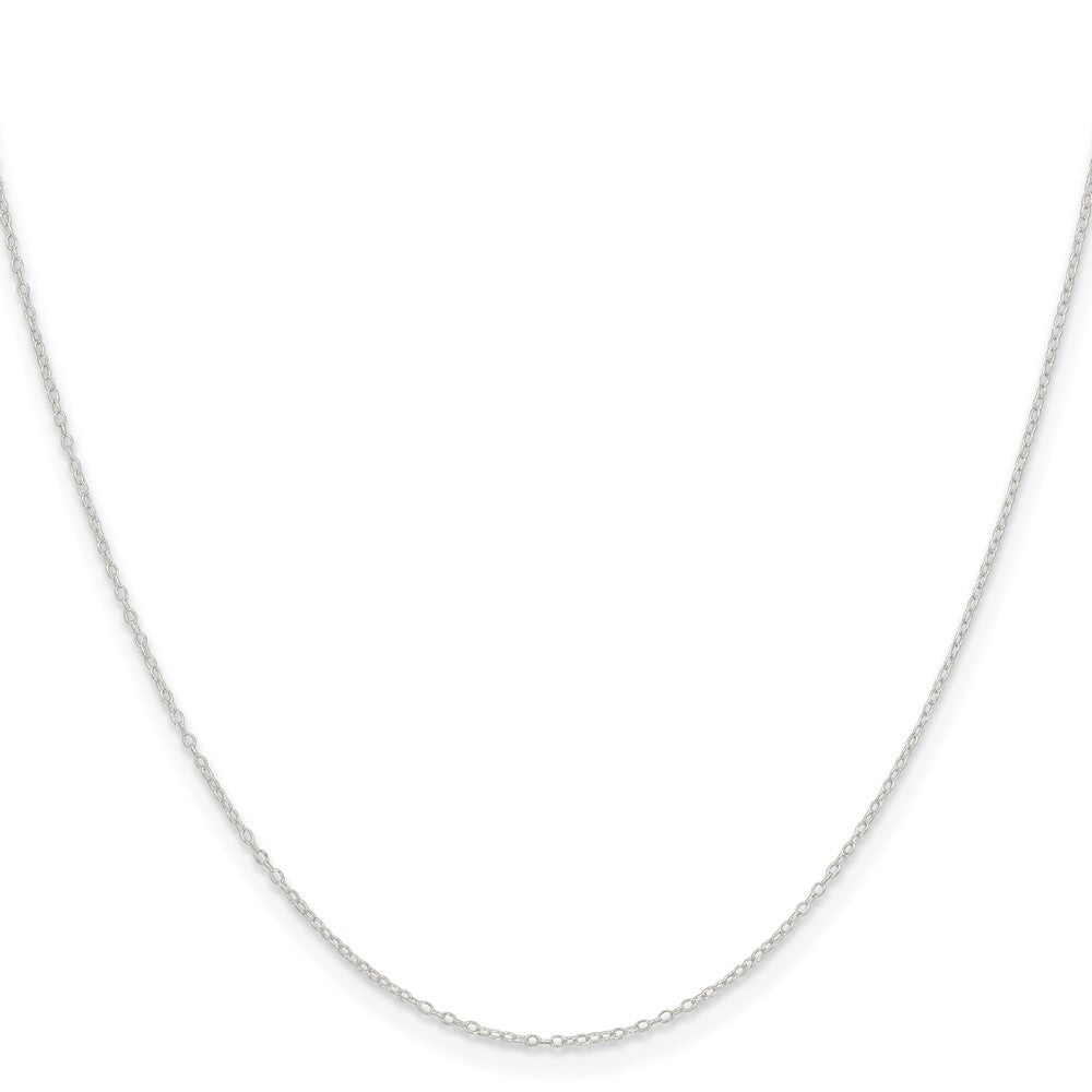 Sterlingsilber.95mm Forzantina Ankerkette Halskette