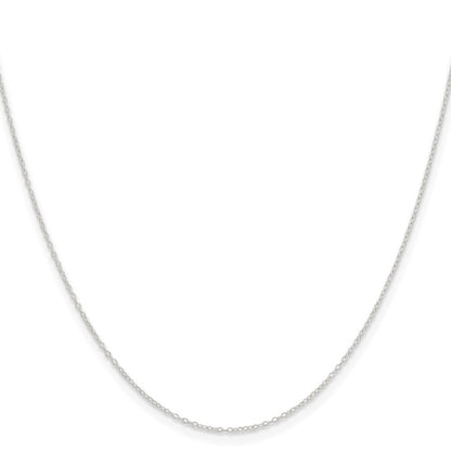 Sterlingsilber.95mm Forzantina Ankerkette Halskette