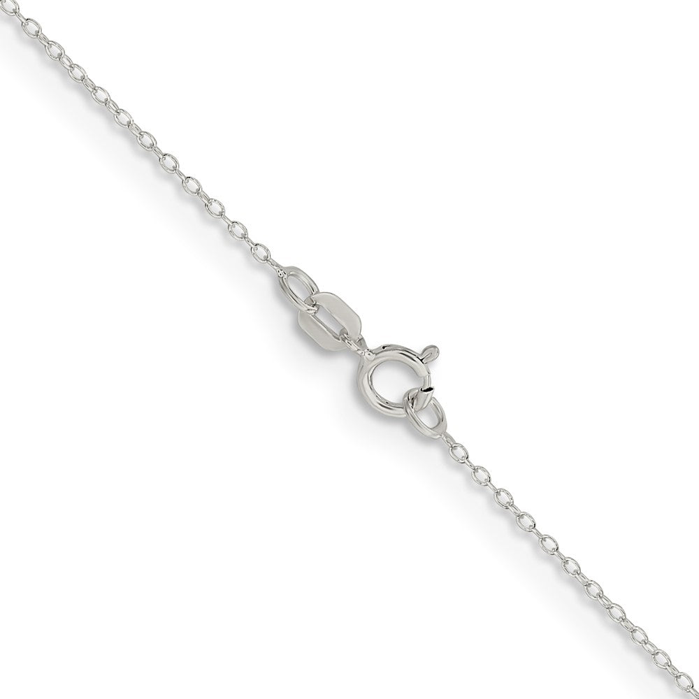 Sterlingsilber.95mm Forzantina Ankerkette Halskette