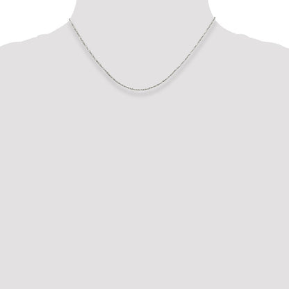 Sterlingsilber 1.4mm Gedreht Serpentine Halskette
