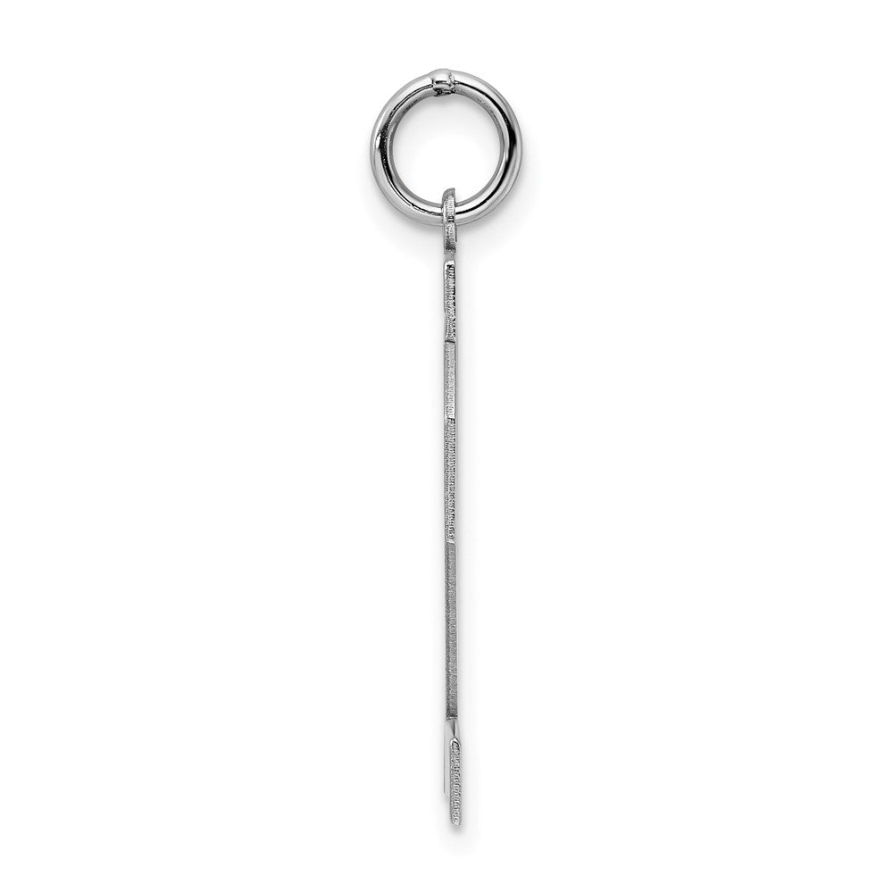Sterlingsilber Silber/rhodiniert Poliert Zahl 22 Charm