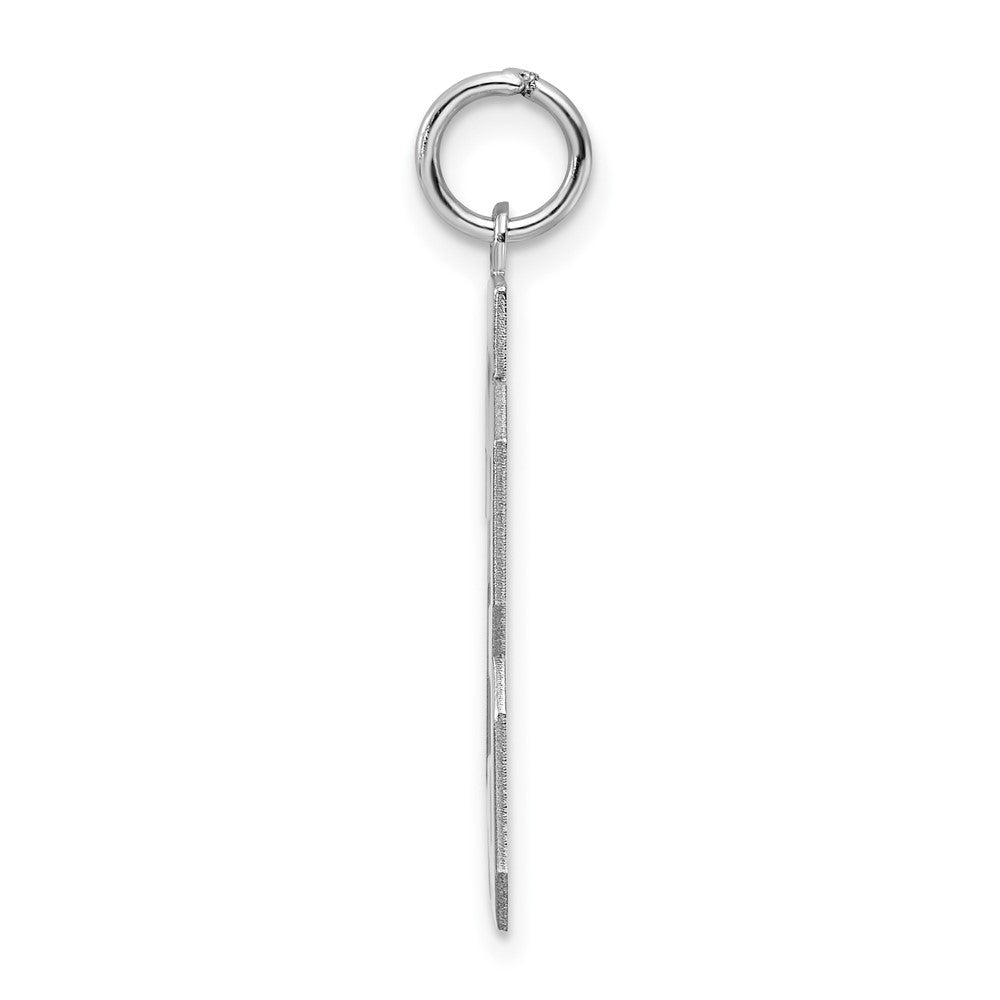 Sterlingsilber Silber/rhodiniert Poliert Zahl 23 Charm