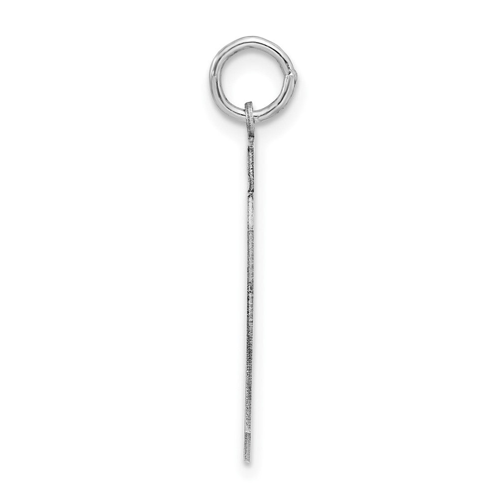 Sterlingsilber Silber/rhodiniert Poliert Zahl 59 Charm