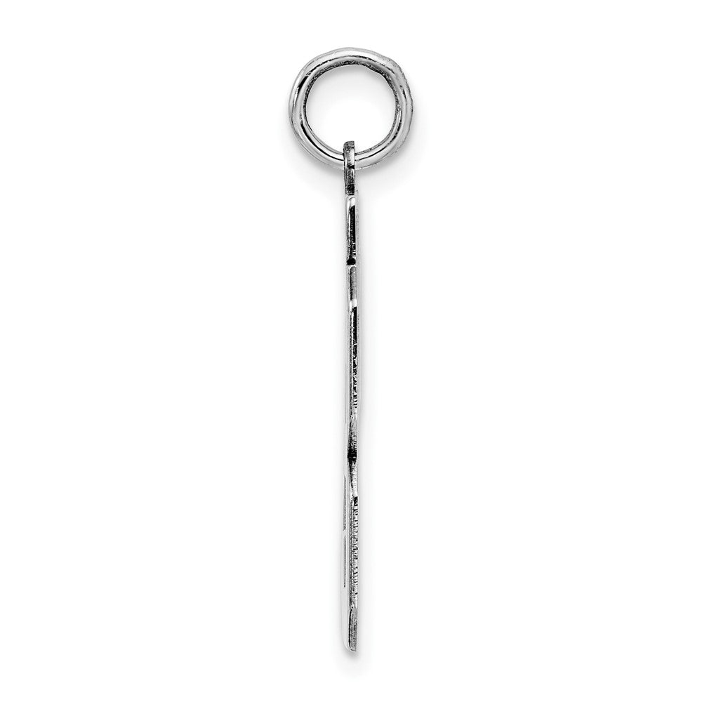 Sterlingsilber Silber/rhodiniert Poliert Zahl 93 Charm