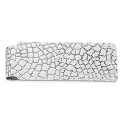 Sterlingsilber Rhodiniert Geldklammer